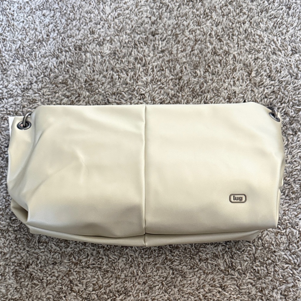 lug Crossbody Bag in Cream